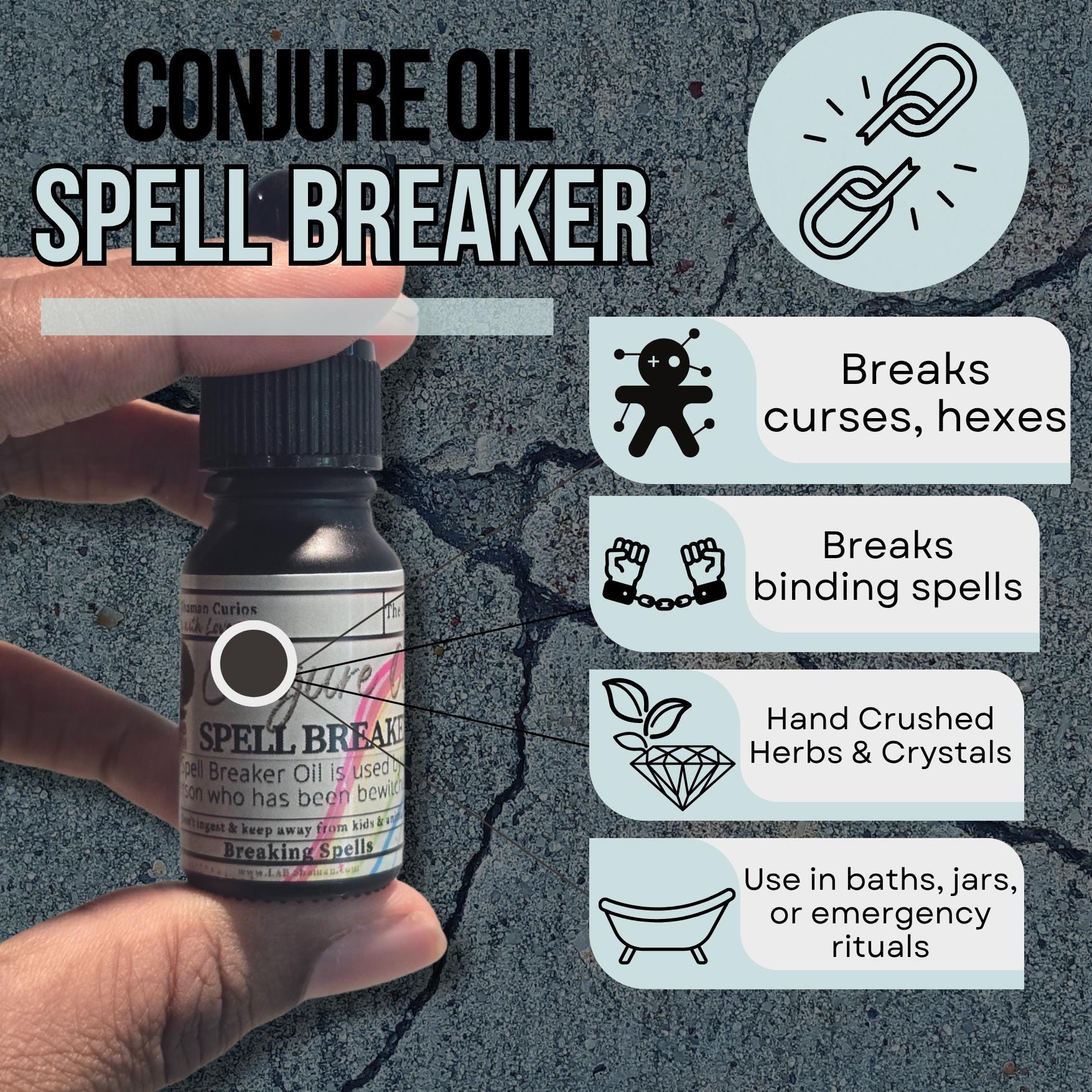 Spell Breaker Conjure Oil | Speed | ??? | LAB Shaman