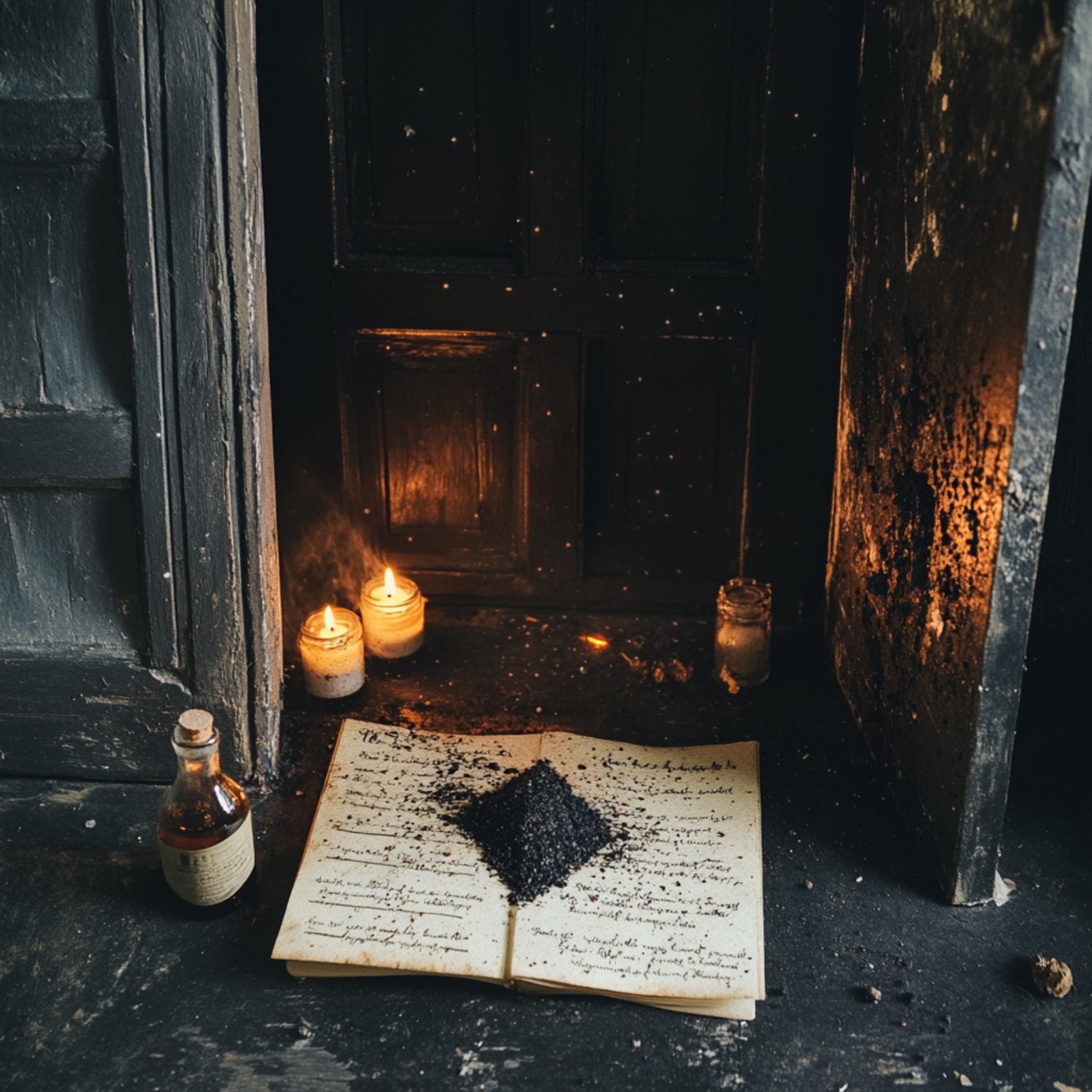 Protection & Reversal Conjure Oil Set | Gift | Uncrossing | Black Cat | Keep Away Evil | LAB Shaman