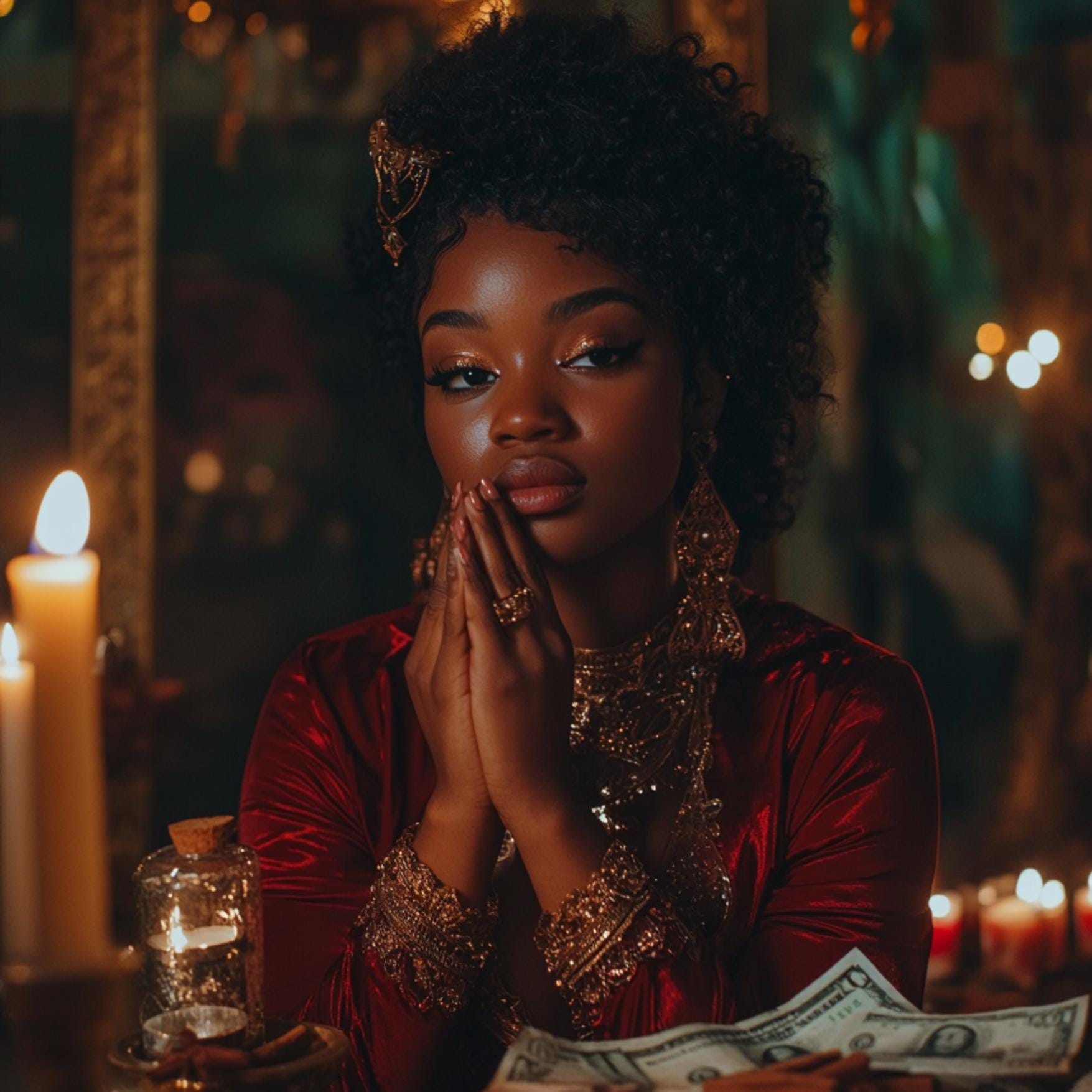 Love, Money & Power Conjure Oil Set  | Gift | Jezebel | Master Key | Come to Me | LAB Shaman