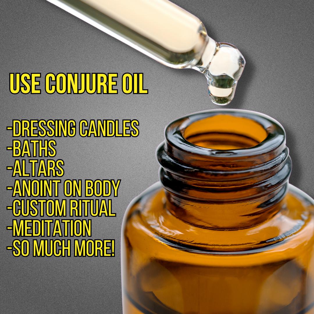 Archangel Samael Conjure Oil | Severance | Exposure | Spiritual Defense | Truth | Shadowork | LAB Shaman