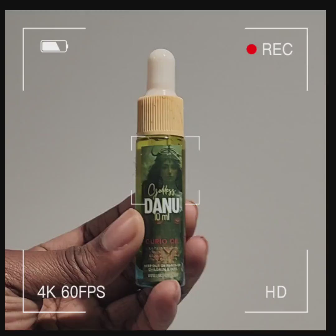 Danu Goddess Oil- For Honor, Conjure, Altar | LAB Shaman