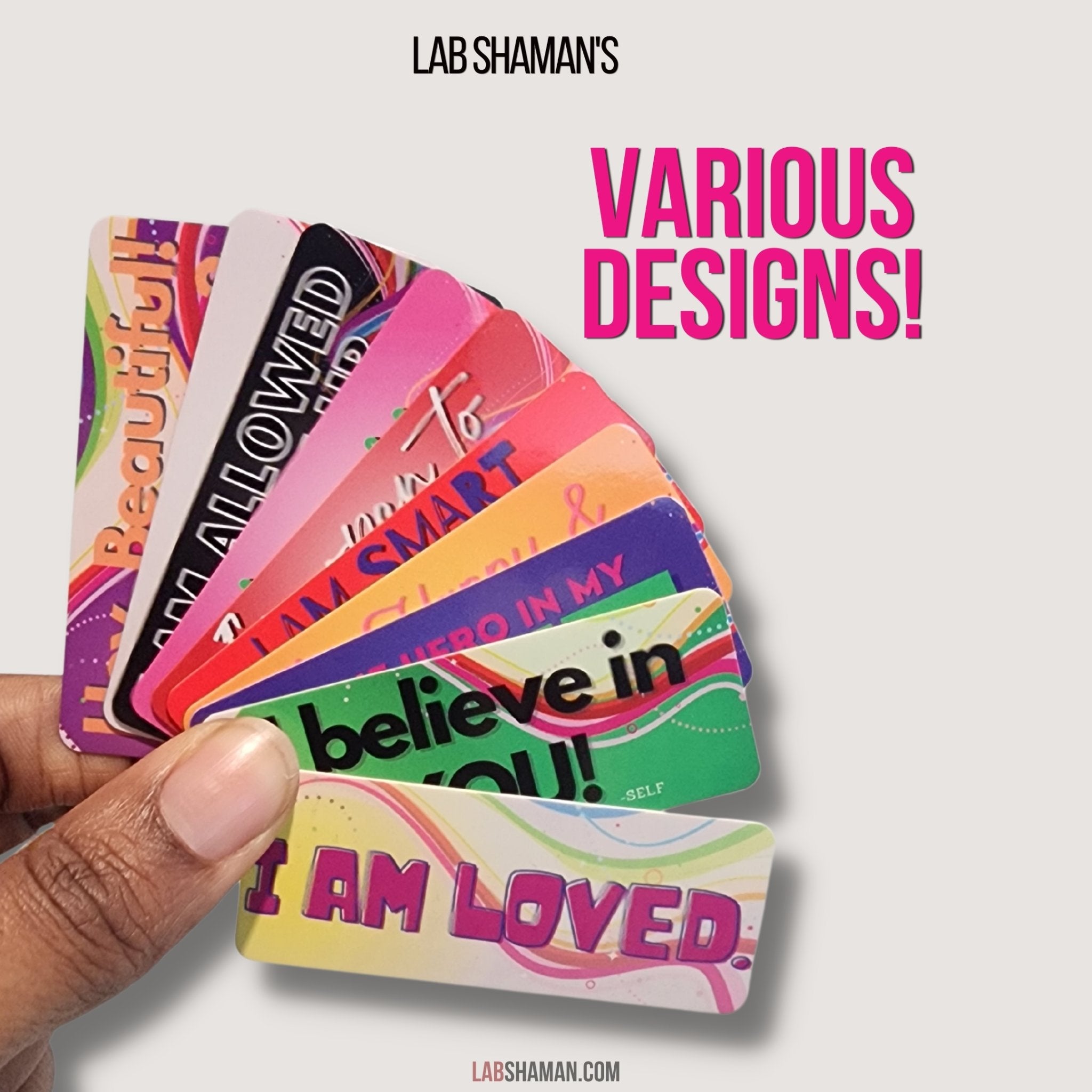  Affirmation Cards | Empowerment in your Pocket | LAB Shaman by LABShaman sold by LABShaman