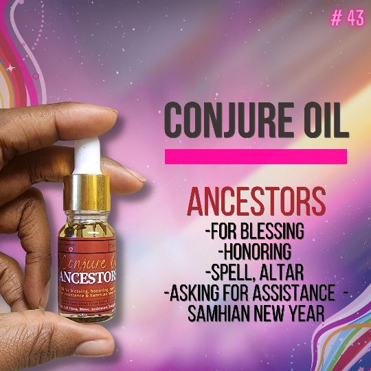  Ancestors Oil | Conjure Oil | Altar - Honor | LAB Shaman by LABShaman sold by LABShaman