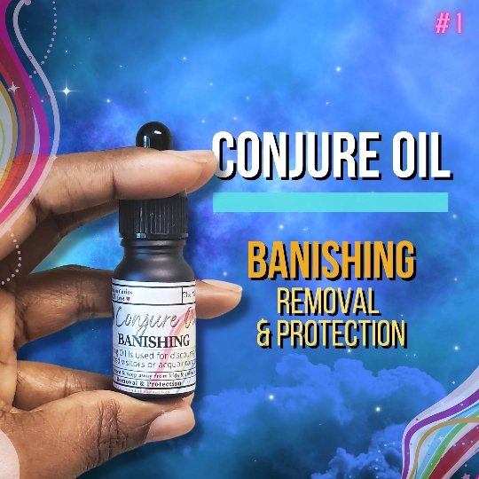  Banishing Oil | Conjure Oil - Removal & Protection | LAB Shaman by LABShaman sold by LABShaman