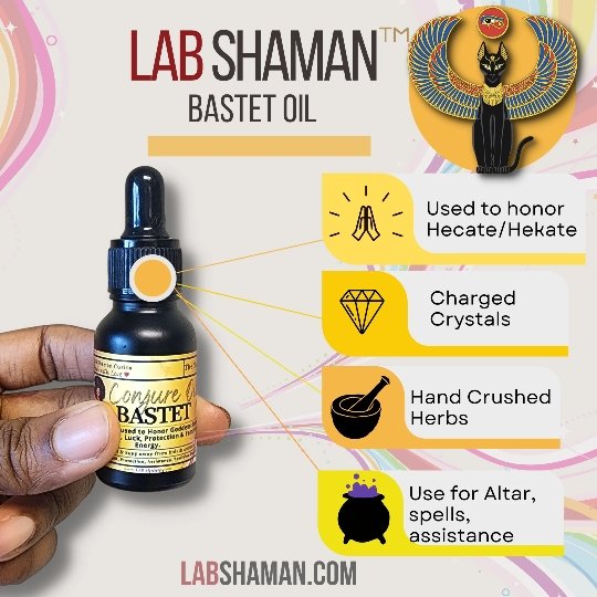  Bastet Oil | Conjure Oil - Honor  | LAB Shaman by LABShaman sold by LABShaman