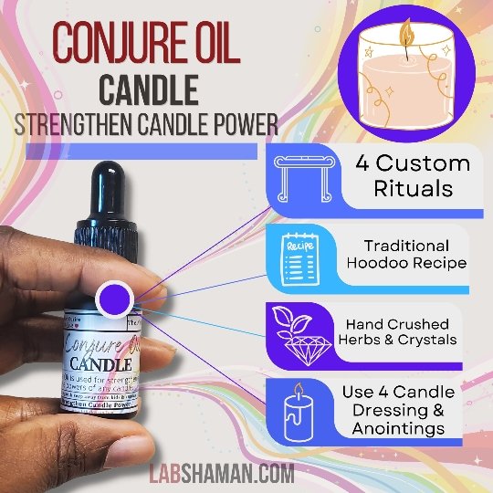  Candle Oil | Conjure Oil | Strengthen Power by LABShaman sold by LABShaman