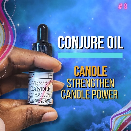  Candle Oil | Conjure Oil | Strengthen Power by LABShaman sold by LABShaman