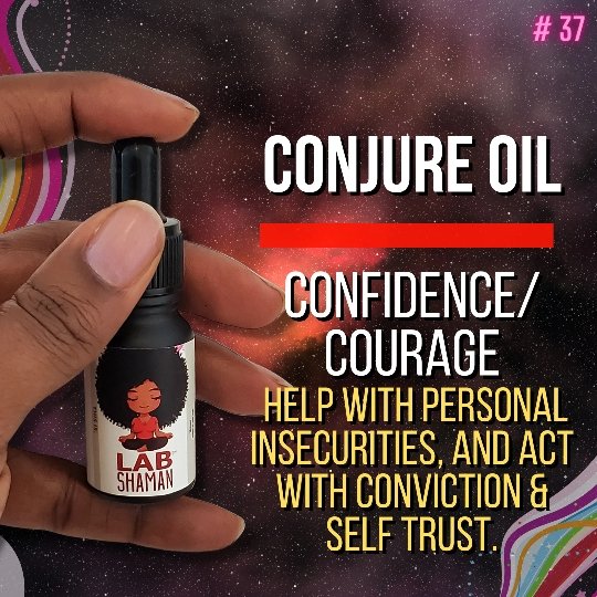  Confidence & Courage CC Oil | Conjure Oil | LAB Shaman by LABShaman sold by LABShaman