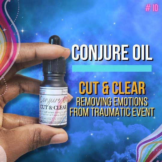  Cut & Clear Oil | Conjure Oil | Removing Trauma | LAB Shaman by LABShaman sold by LABShaman