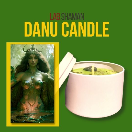  Danu Goddess Candle | Honor | Altar Tools | LAB Shaman by LABShaman sold by LABShaman