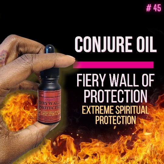  Fiery Wall of Protection Oil | Conjure Oil | LAB Shaman by LABShaman sold by LABShaman