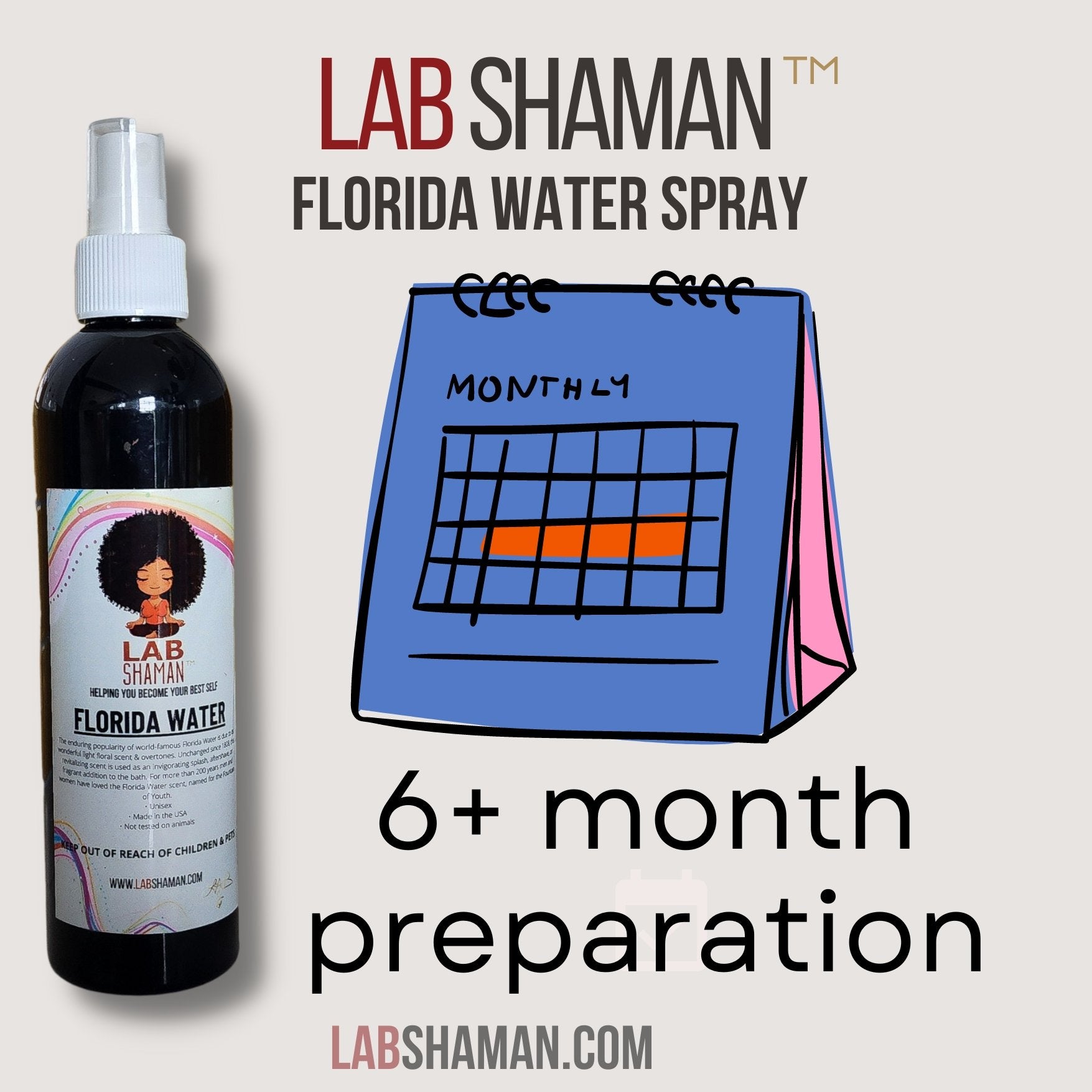  Florida Water Cologne |  50 Pack Lot | Unique Favors for Parties, Weddings, Corporate Events | LAB Shaman by LABShaman sold by LABShaman