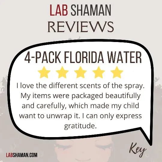  Florida Water Protection Spray 4-Pack | LAB Shaman by LABShaman sold by LABShaman
