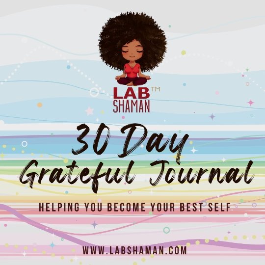  Grateful |  Gratitude Journal | Workbook  | Improve your  life in 30 days  | Daily Mental Health | Happiness Routine | LAB Shaman by LABShaman sold by LABShaman