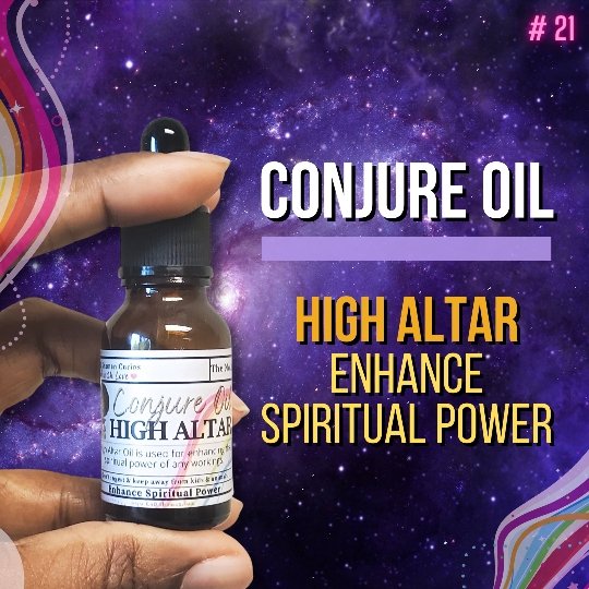 High Altar Oil | Conjure Oil | Enhance Spiritual Power | LAB Shaman