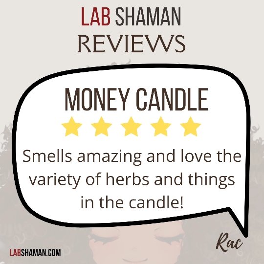  Money Drawing Candle | LAB Shaman by LABShaman sold by LABShaman