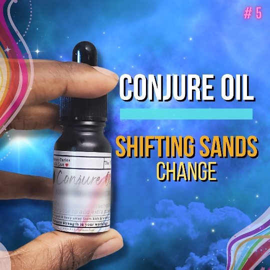  Shifting Sands Oil | Conjure Oil |  Change | LAB Shaman by LABShaman sold by LABShaman
