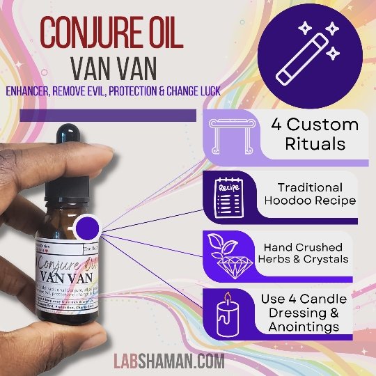  Van Van Oil | Conjure Oil | All Purpose | LAB Shaman by LABShaman sold by LABShaman